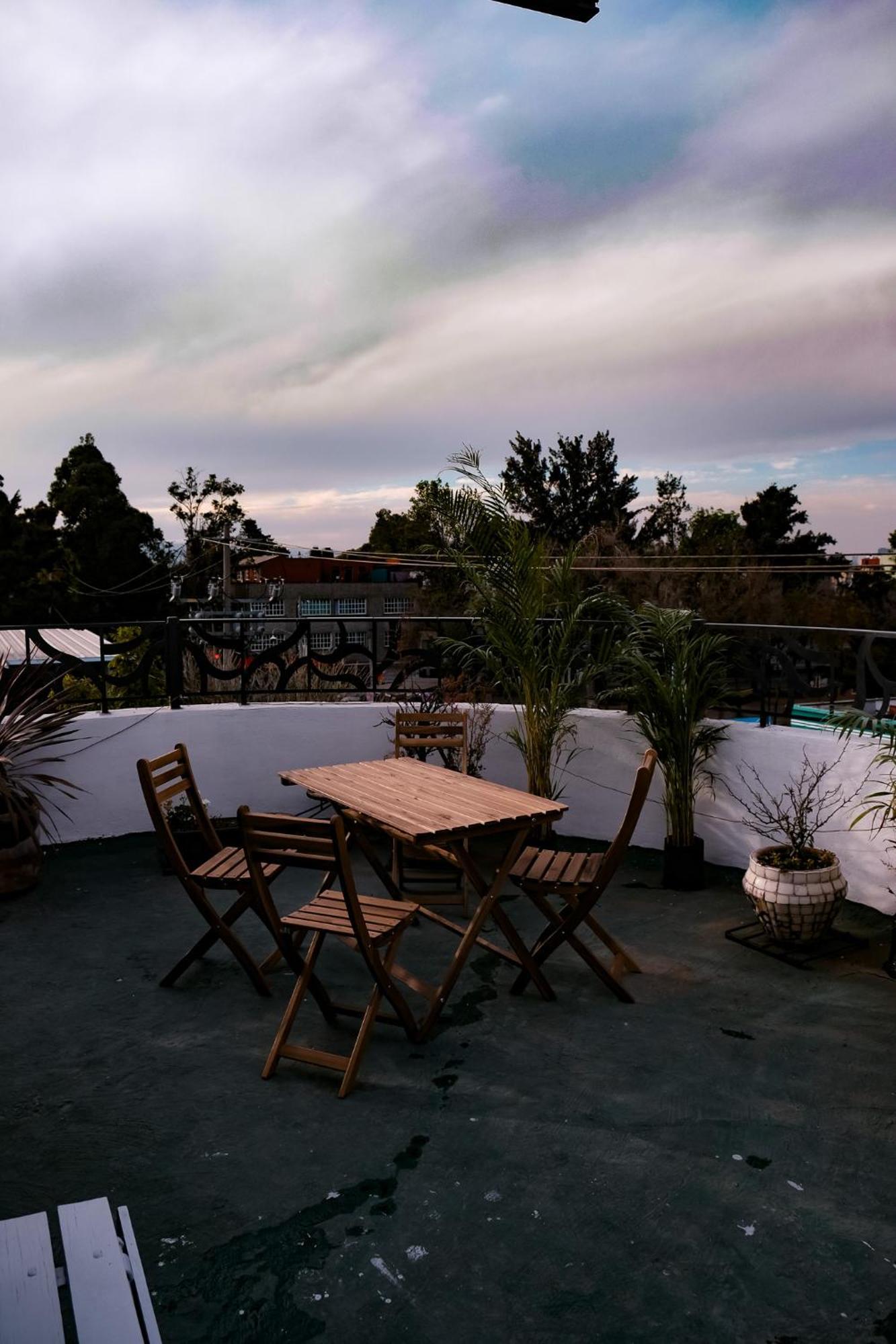 Modern Studio, Rooftop Charm, Cdmx Center2 Appartement Mexico